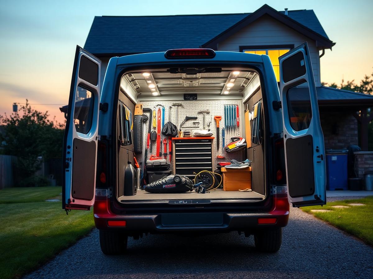 Yova Auto fully equipped mobile mechanic van